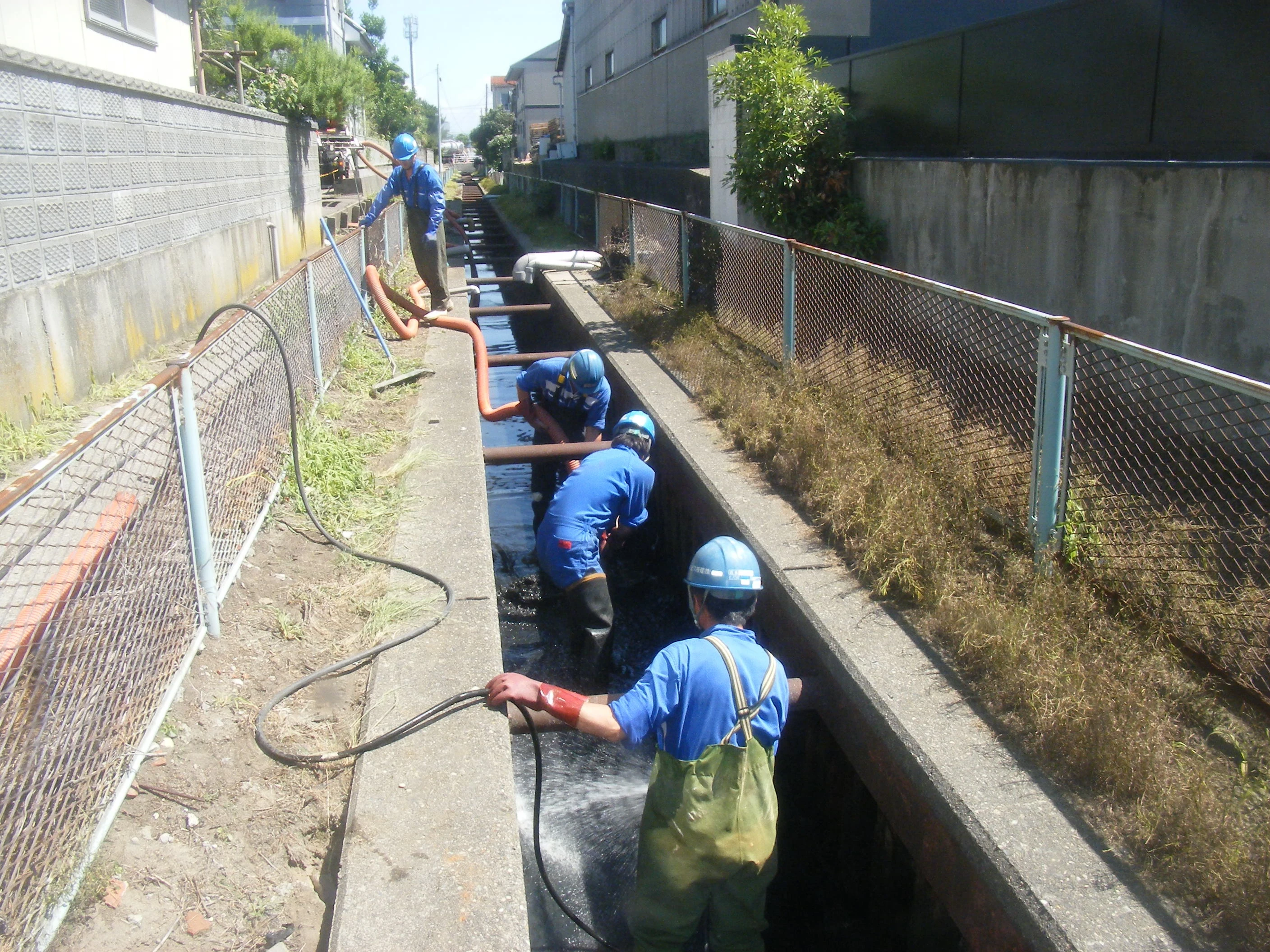 湖沼・排水路の浚渫工事